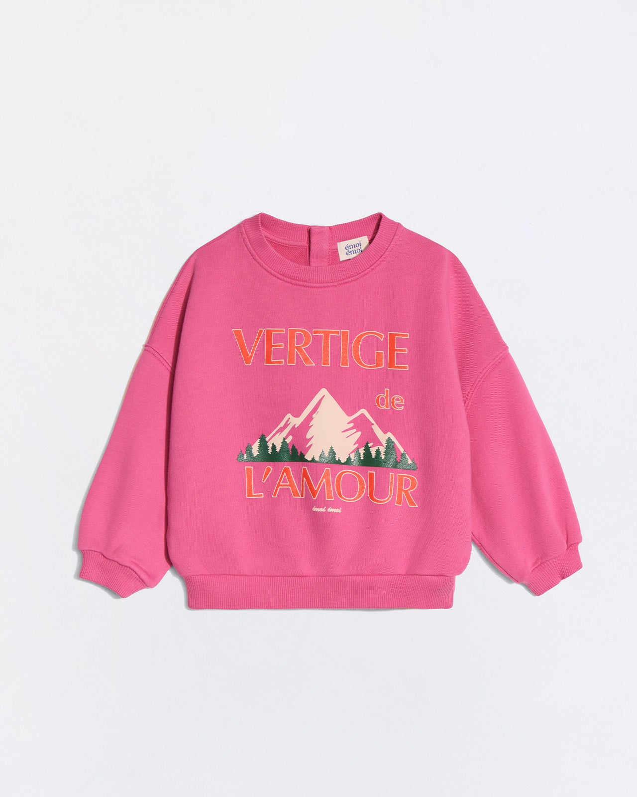 Sweat Vertige de l'amour en coton bio, EMOI EMOI