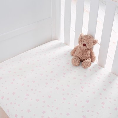 Pack of 2 Safe Nights Cot Fitted Sheets SILENTNIGHT