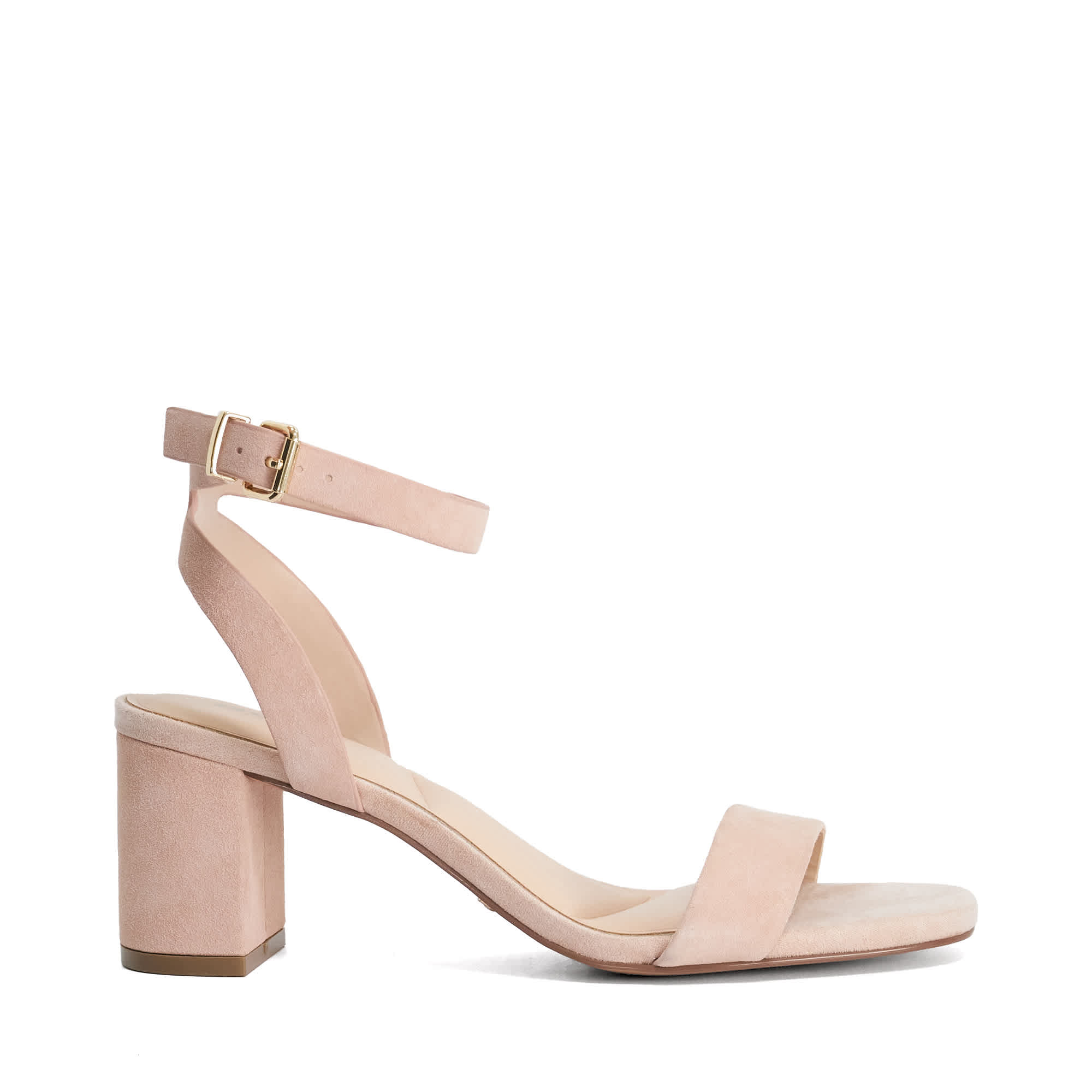 Sandales à brides de cheville et talons carrés - MEDINA, DUNE LONDON