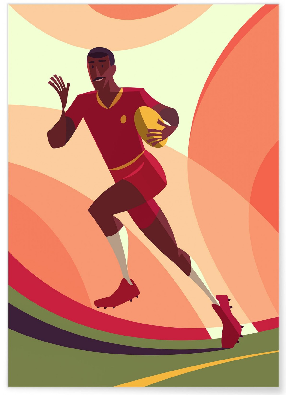 Affiche Rugby, L'AFFICHERIE
