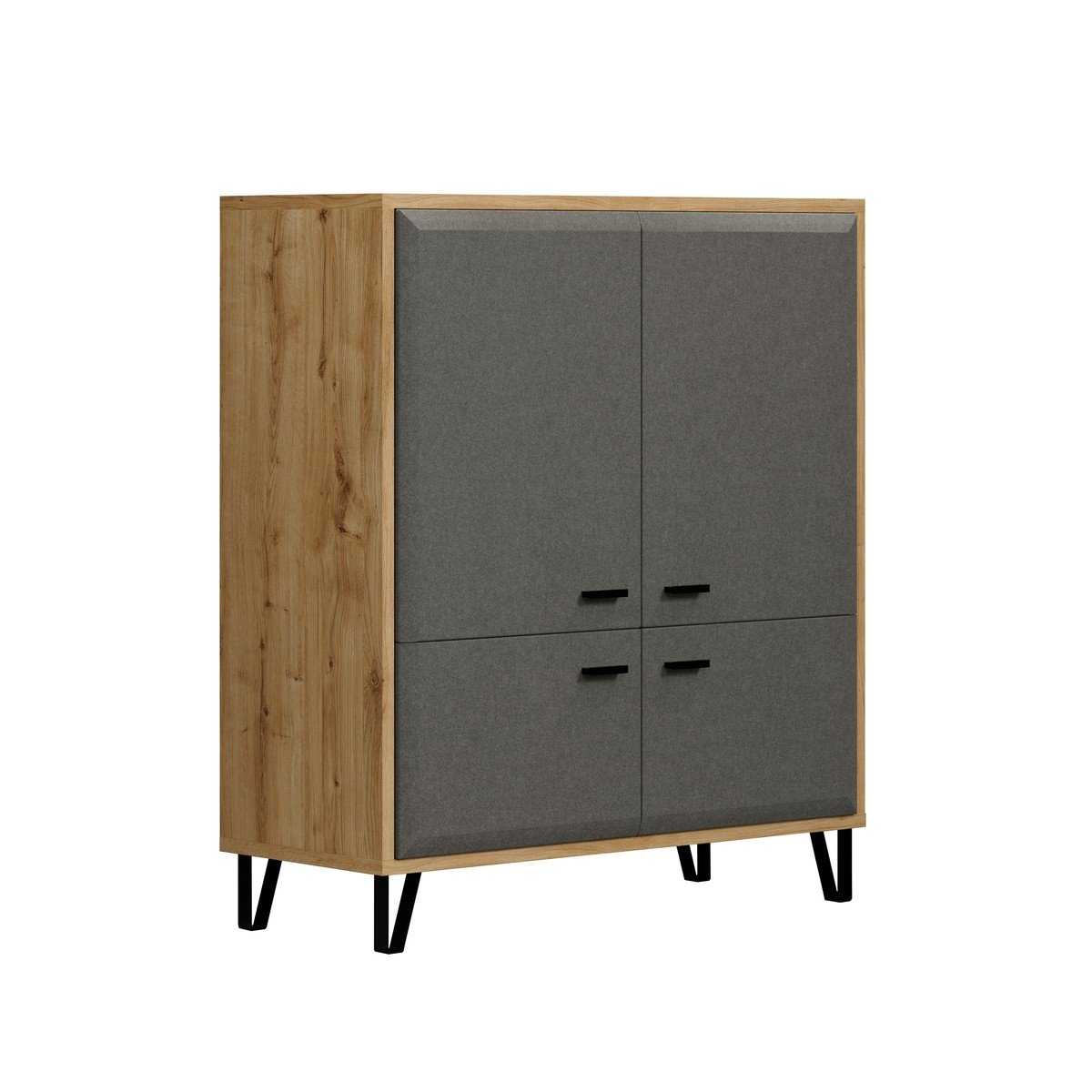 Buffet haut 4 portes L98 cm - BLANSHE, CALICOSY