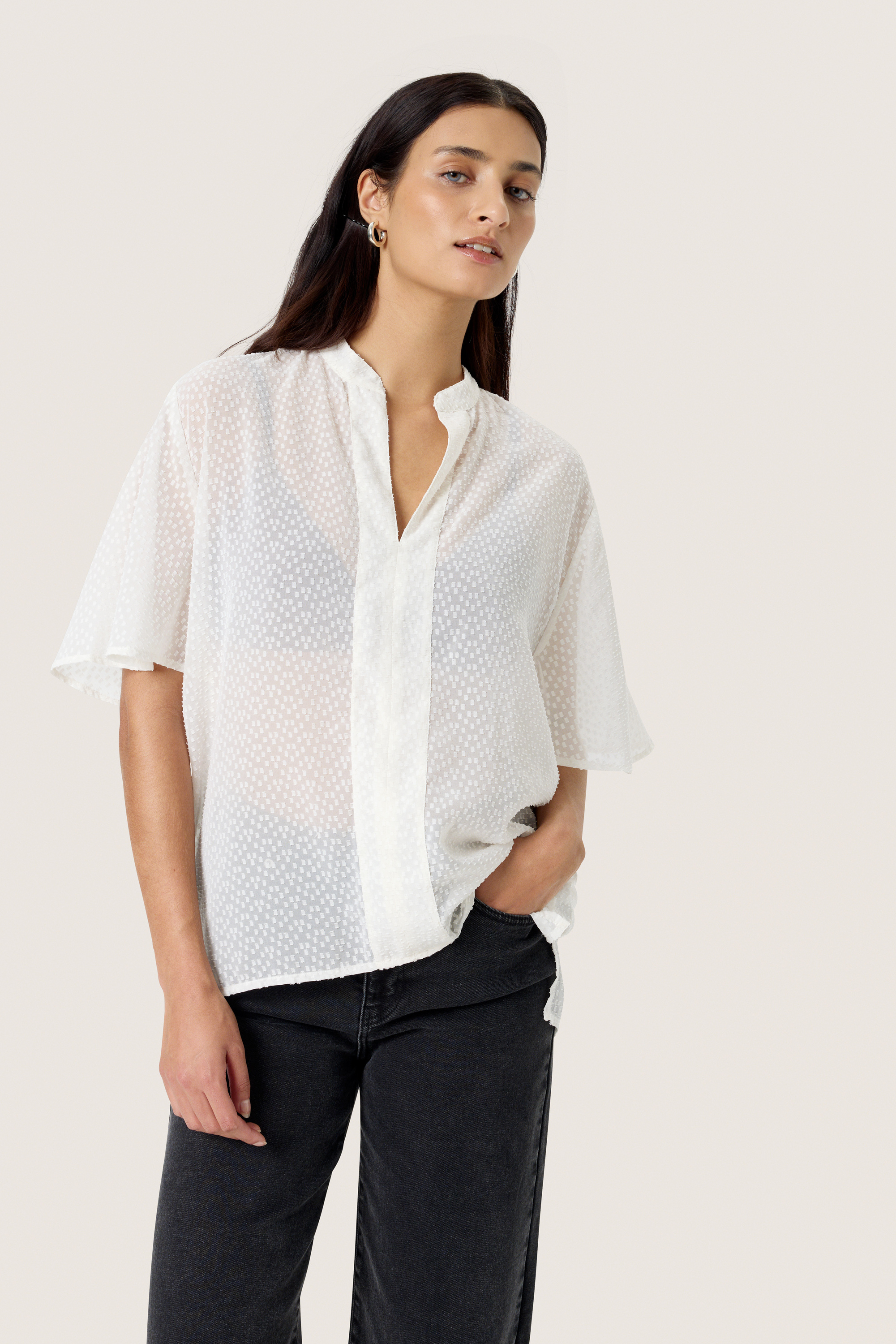 Blouse à manches courtes, SOAKED IN LUXURY