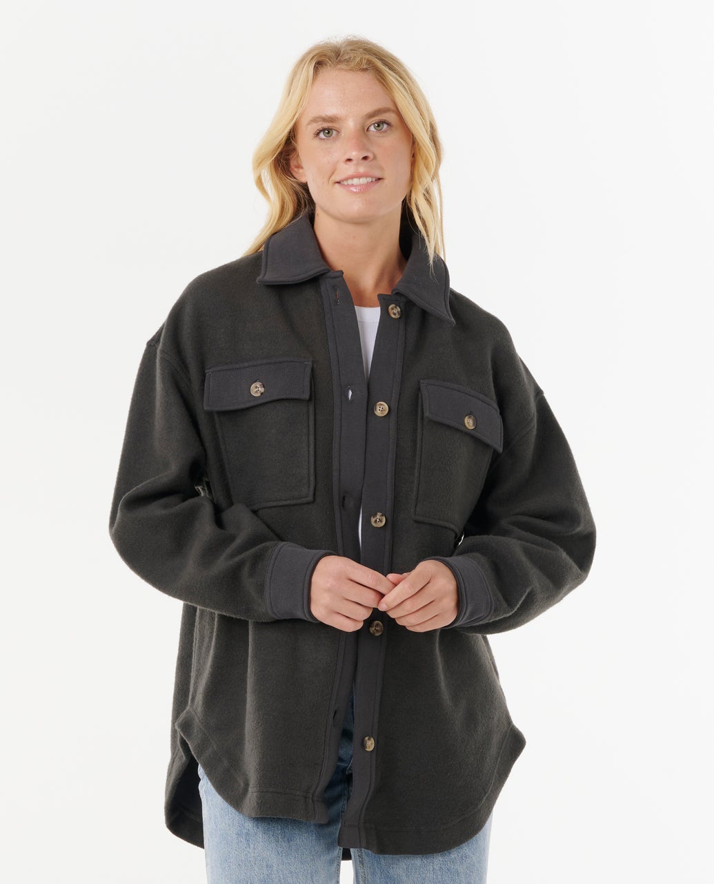 Veste High TIDE Fleece Shacket, RIP CURL