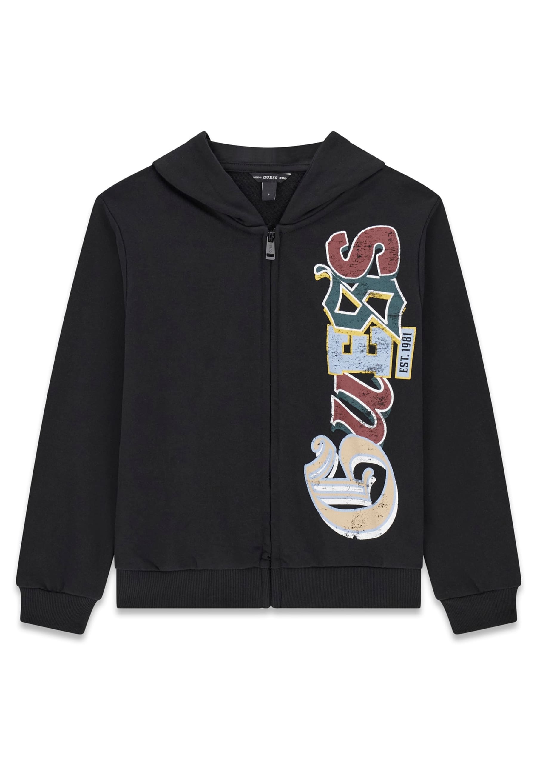 Sweat À Capuche Avec Logo, GUESS KIDS