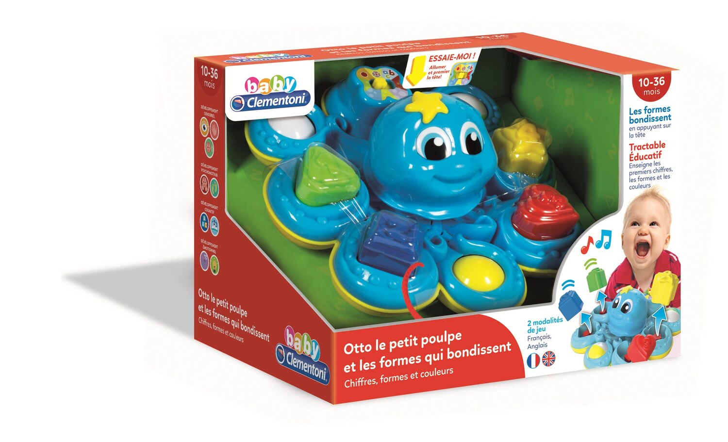 La pieuvre des formes bondissantes, CLEMENTONI
