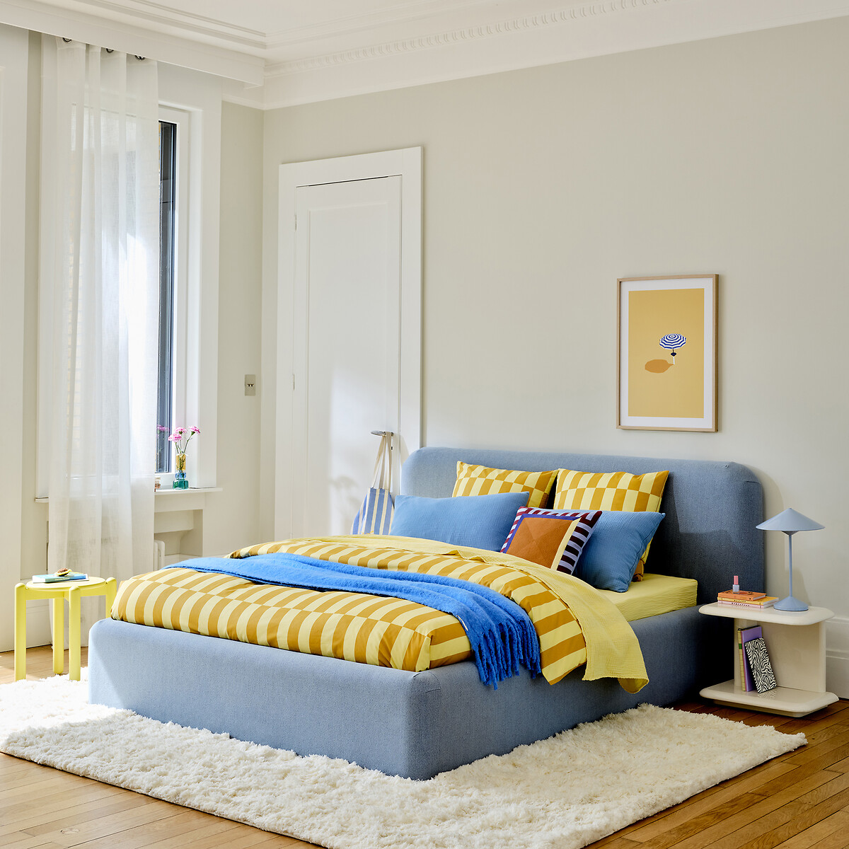 Plaid Balsam mit Fransen