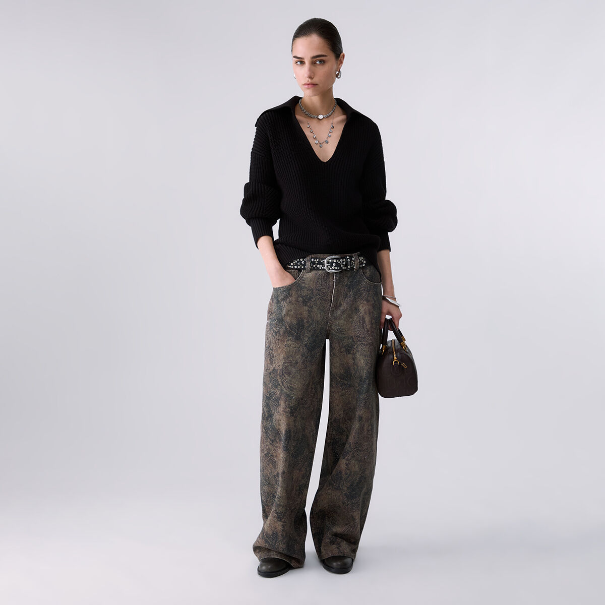 Maille en laine à lacets, LIU JO