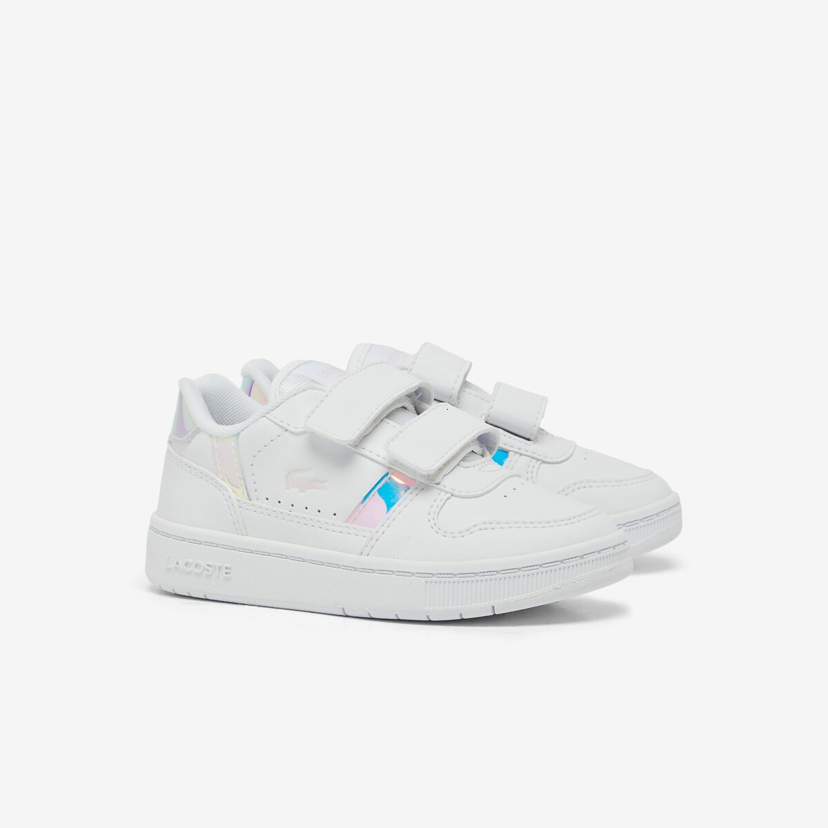 Kids' T Clip Set Low Top Trainers, LACOSTE