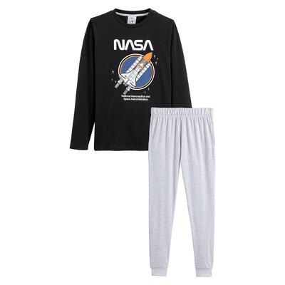 Rocket Print Cotton Pyjamas with Pockets NASA