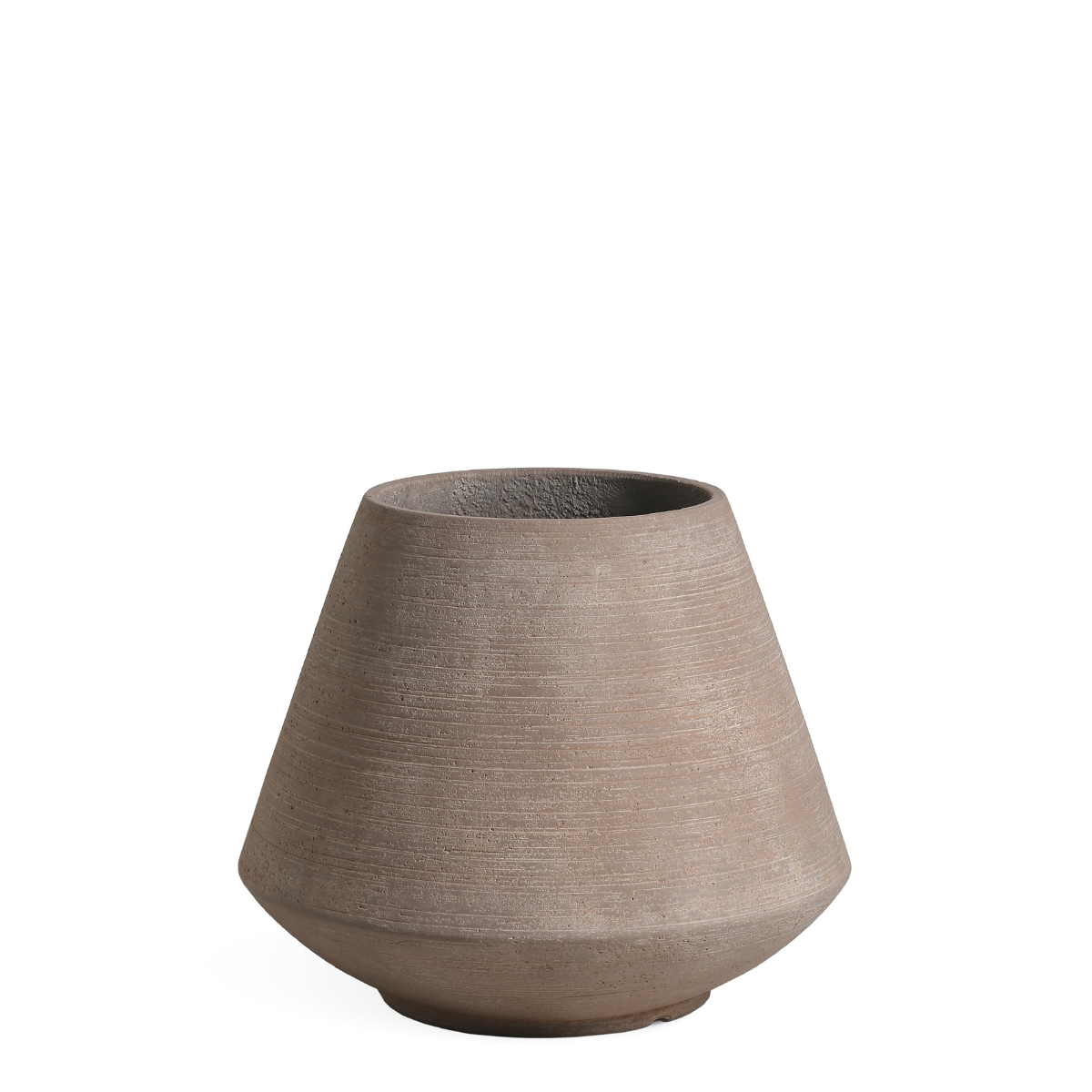 Cache-pot décoratif en ciment H46 ZEN, SIA DECO