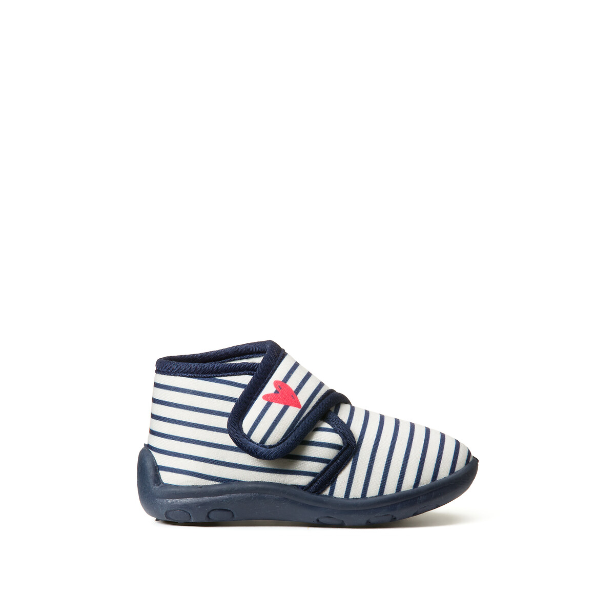 Kids Striped Booties with Touch ’n’ Close Fastening