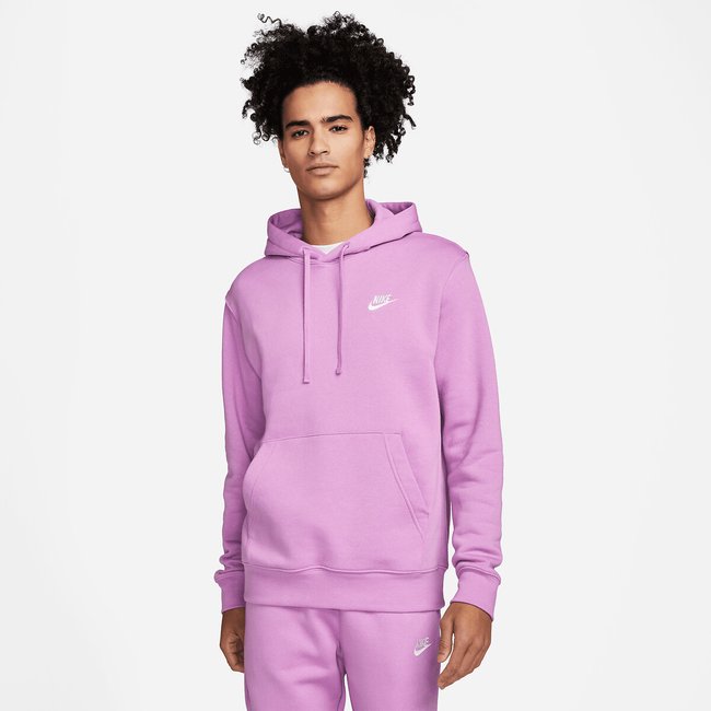 Club cotton mix hoodie , purple, Nike | La Redoute