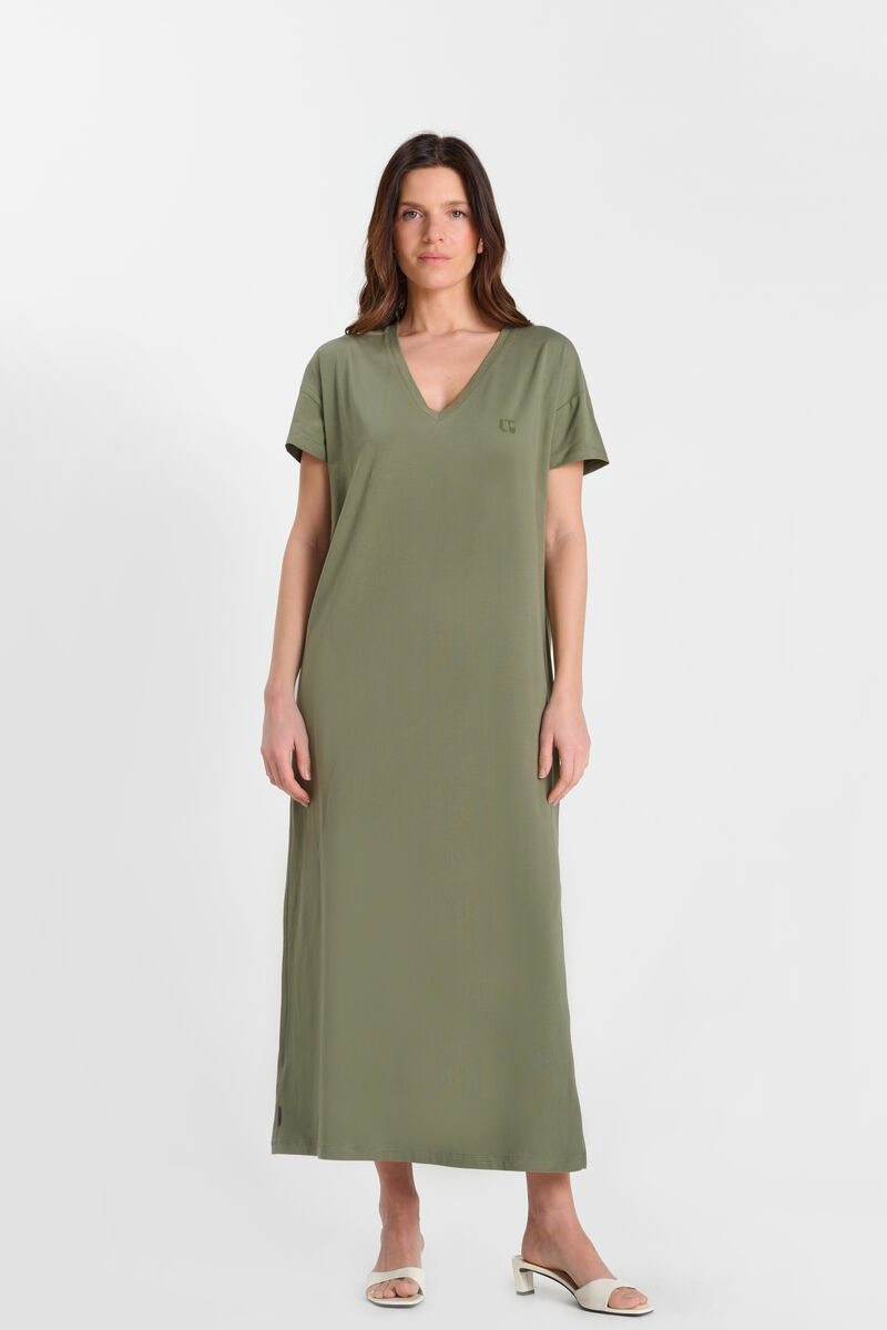 Robe longue droite ROSANNA, LE TEMPS DES CERISES