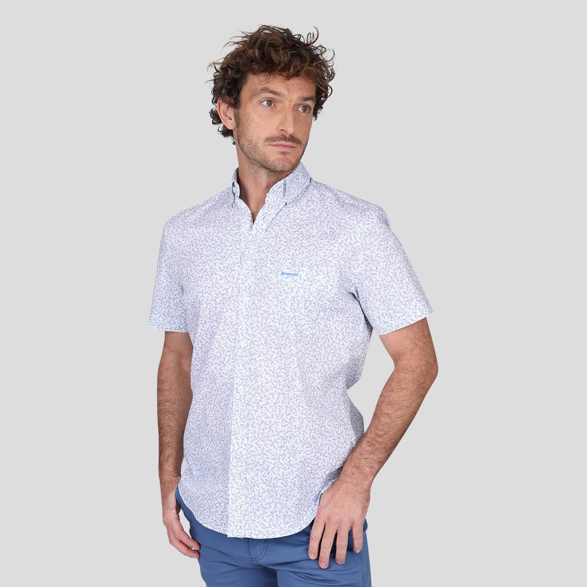Chemise feuilles, MISE AU GREEN