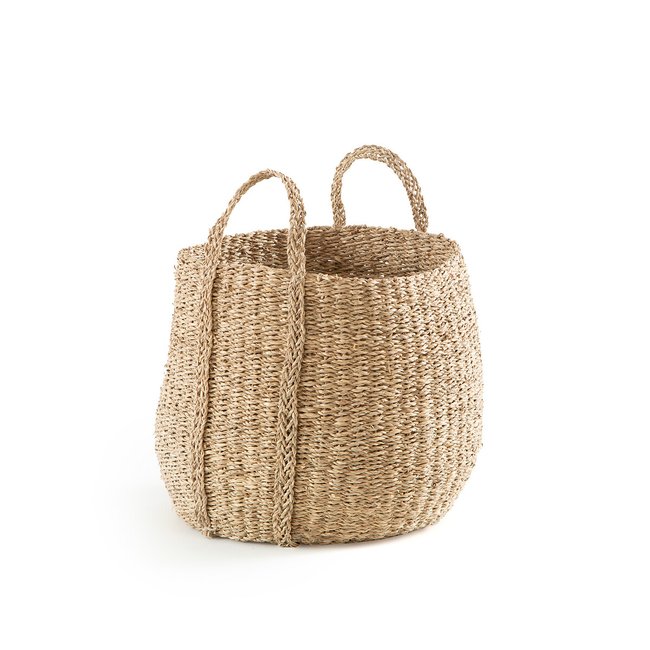 Keita Seagrass Basket, natural, LA REDOUTE INTERIEURS