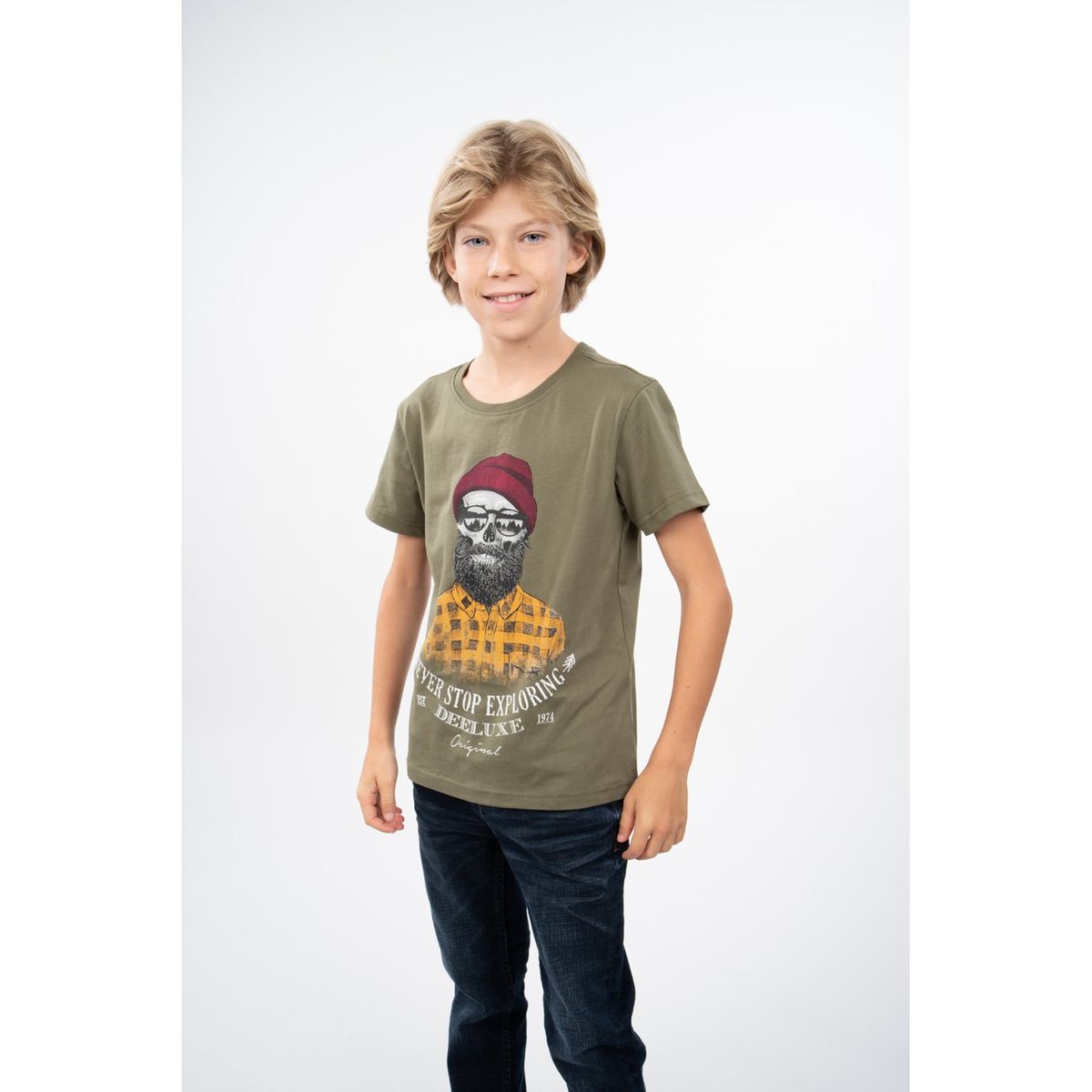 T shirt t te de mort tellson Deeluxe La Redoute