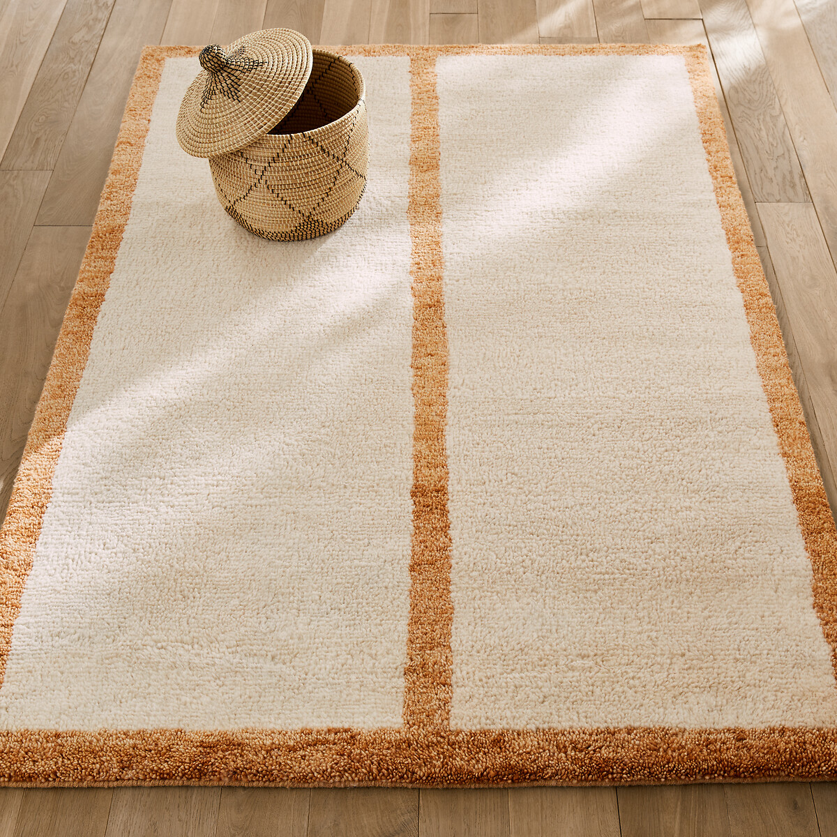 Ekdal Hand Knotted Pure 100% Wool Rug