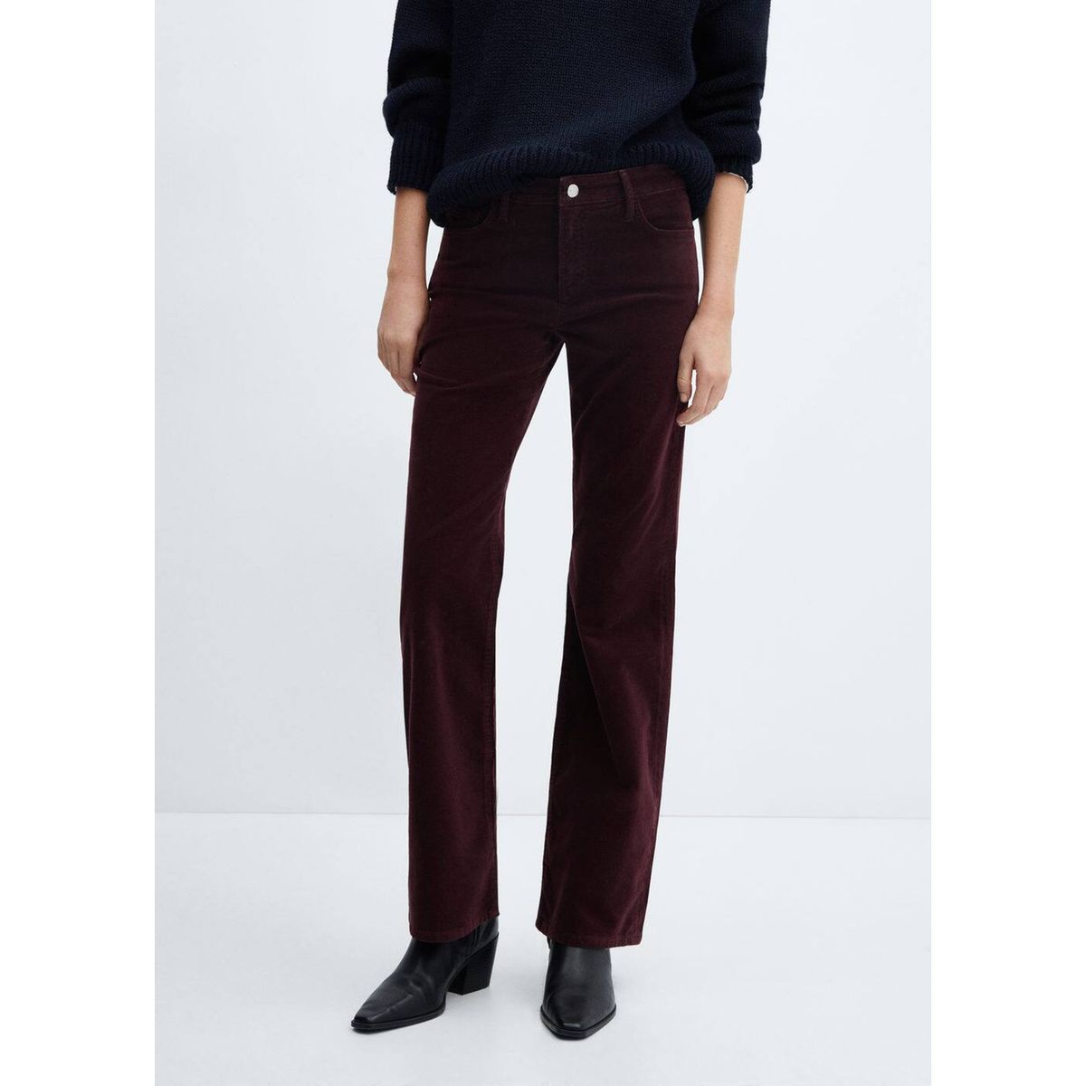 Pantalon shop carotte mango