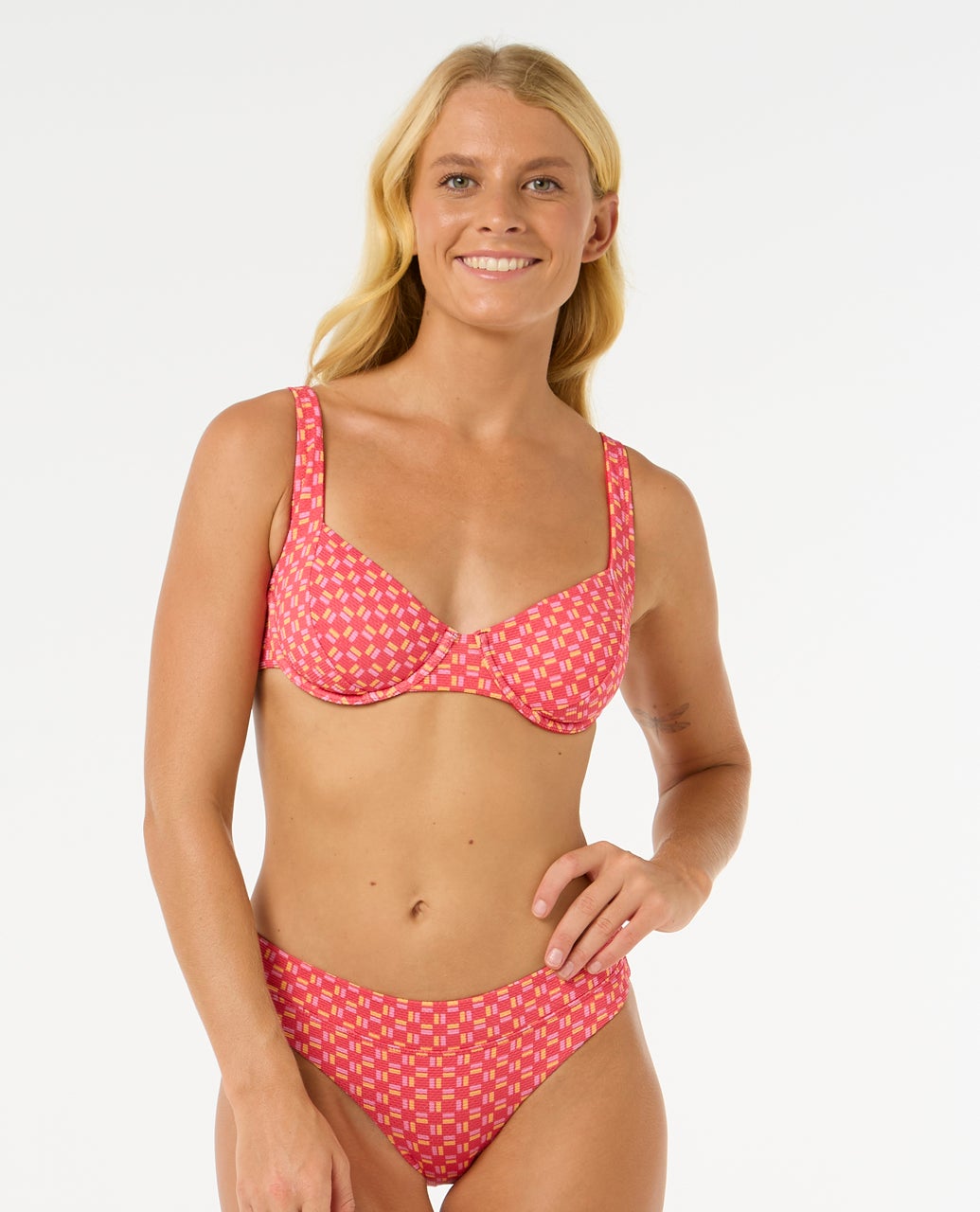 Haut de maillot de bain SHELL COVE D-DD BALCONETTE, RIP CURL