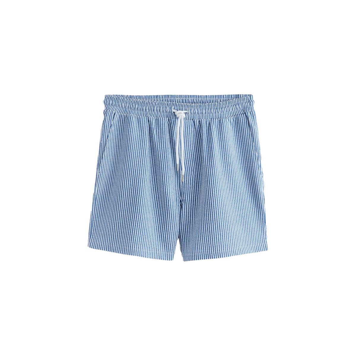 Short rayé en seersucker texturé, NEXT