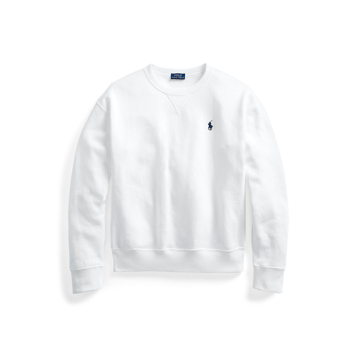 Crew neck sweatshirt white Polo Ralph Lauren La Redoute