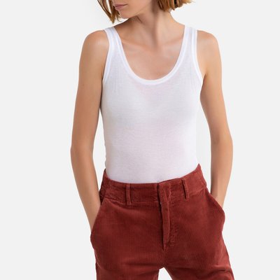 Camiseta de cuello redondo sin mangas MASSACHUSETTS AMERICAN VINTAGE