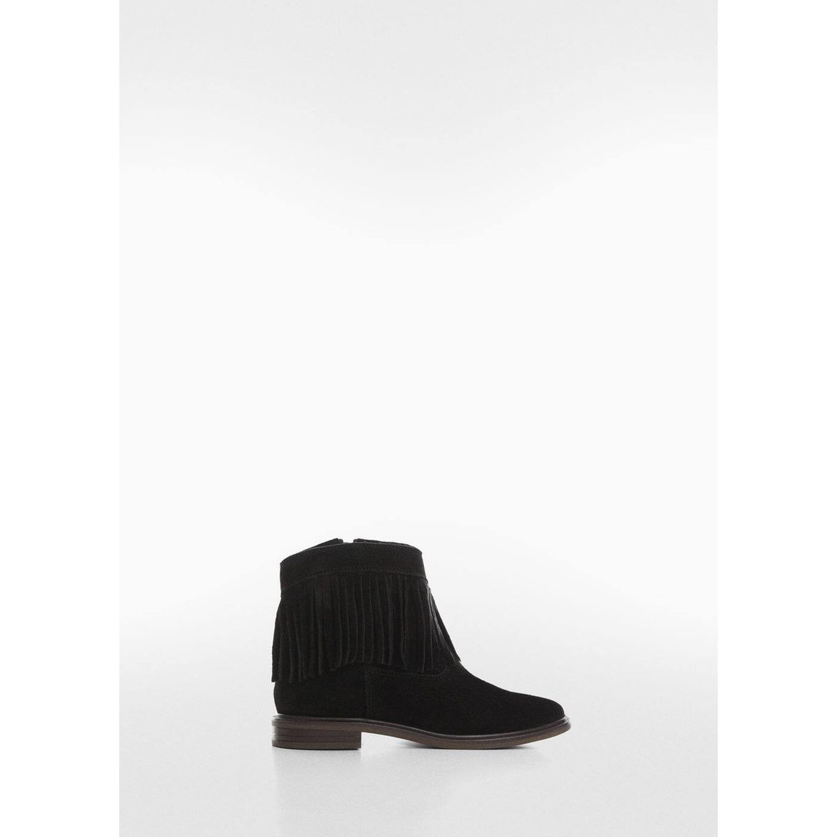 Bottine a clearance frange noir