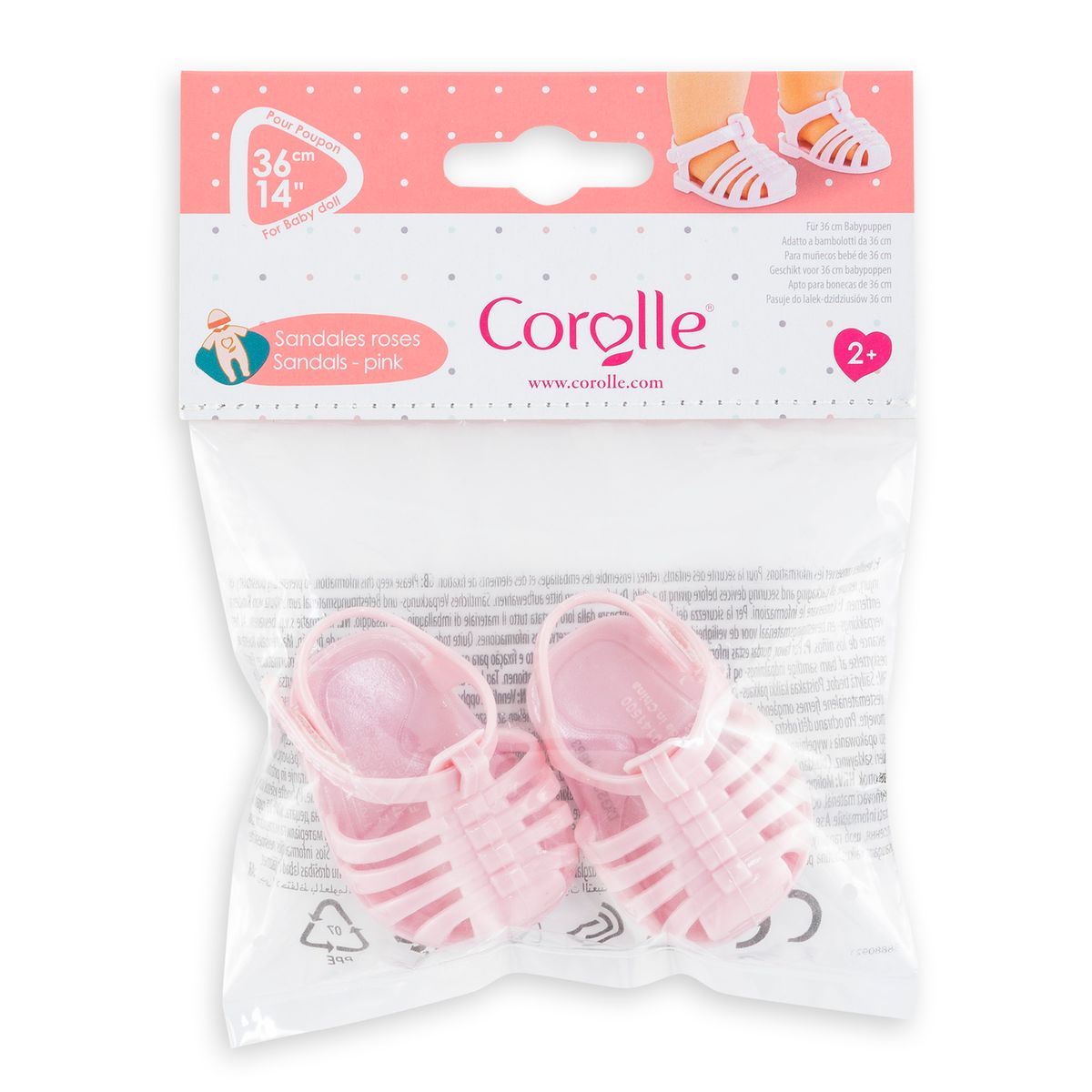 Nu pieds rose poudr La Redoute