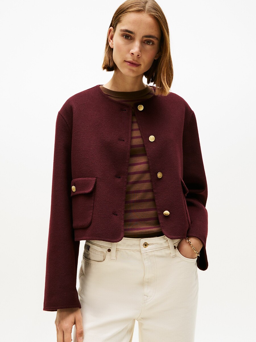 Veste boutonnée, manches longues, TOMMY HILFIGER