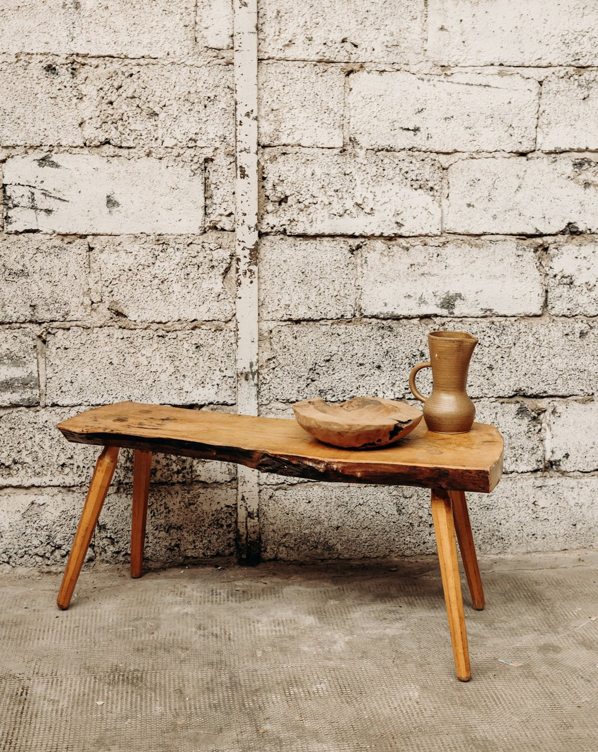Banc brutaliste Antoine N°206 - Bon état, DEBONGOUT