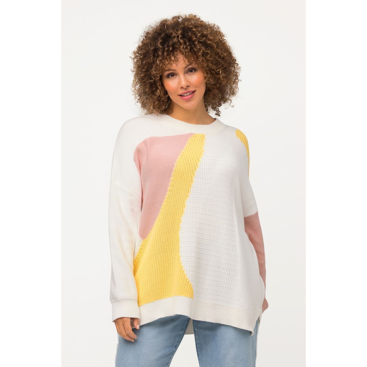 Pull femme grande taille blanc La Redoute