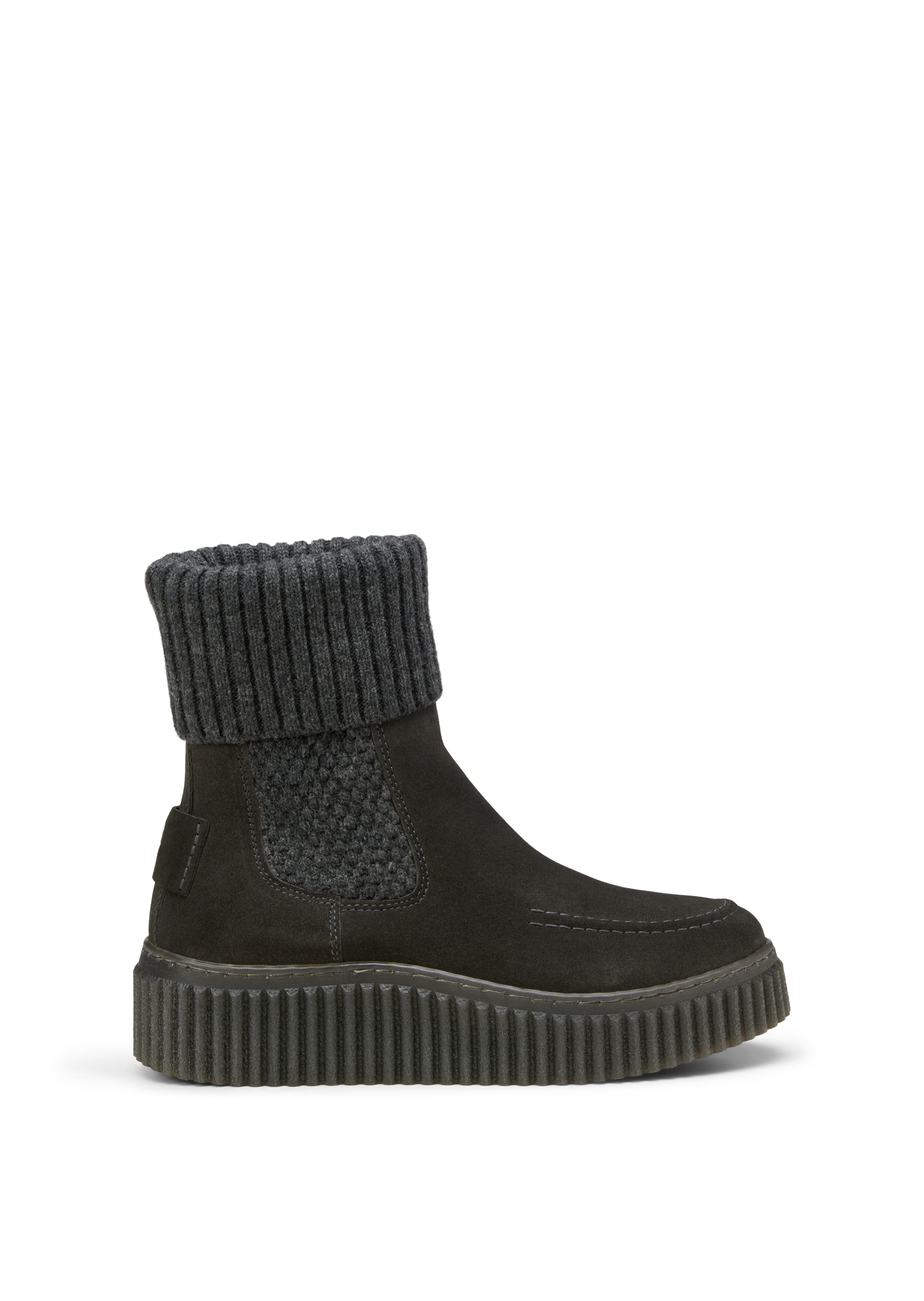 Bottes courtes modèle Bianca avec enveloppe tricotée, MARC O'POLO