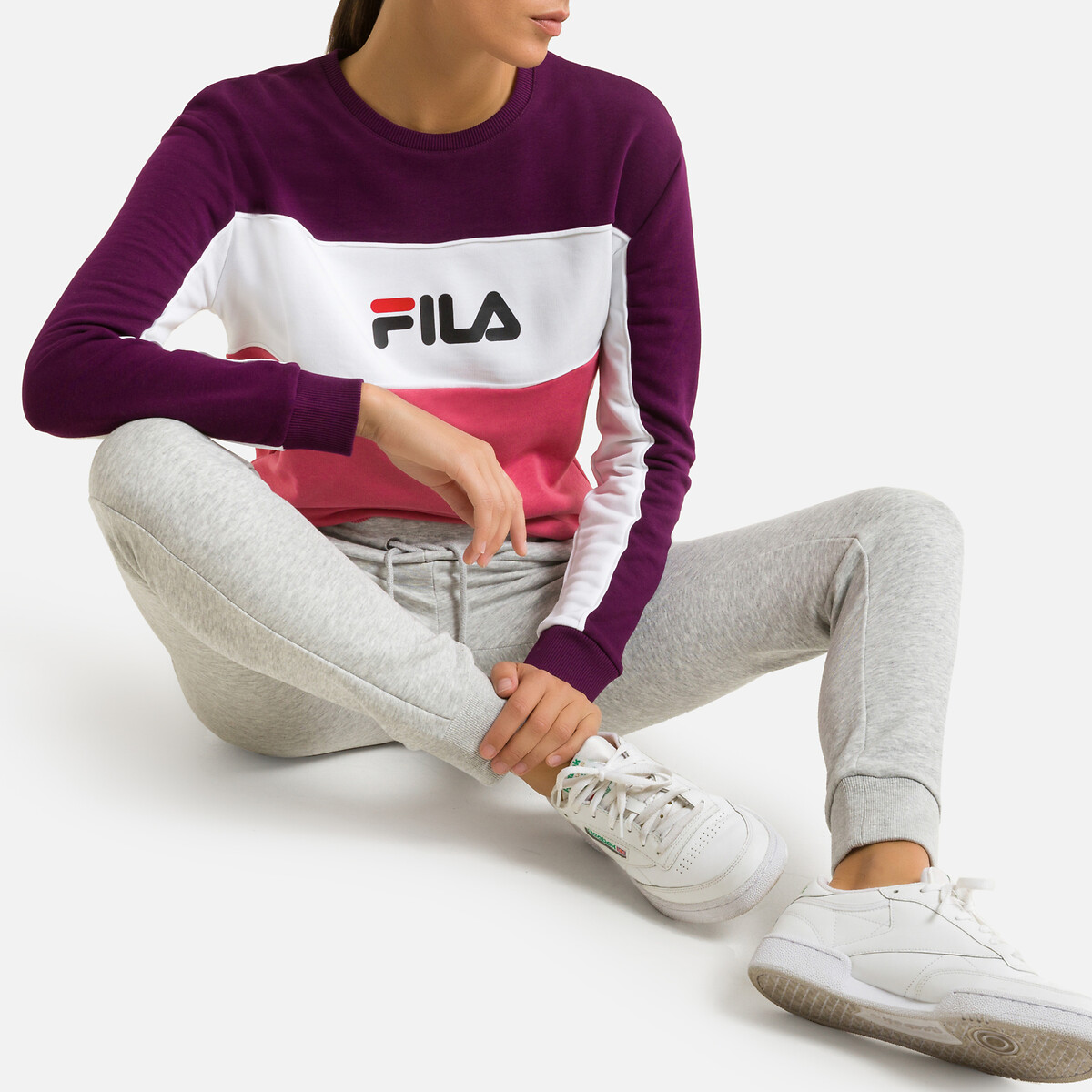 fila women's grey sweatshirt