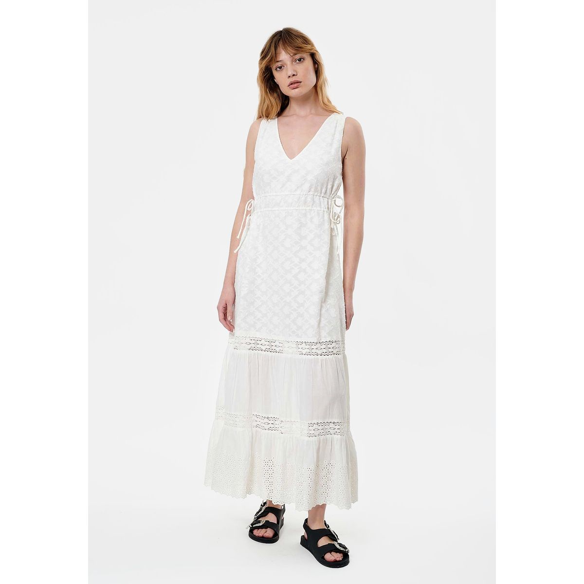 La redoute robe clearance blanche dentelle