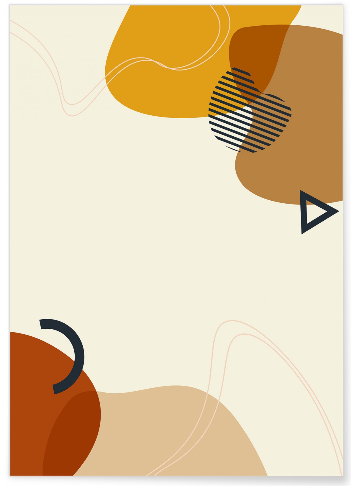 Affiche Abstract Background 7, L'AFFICHERIE