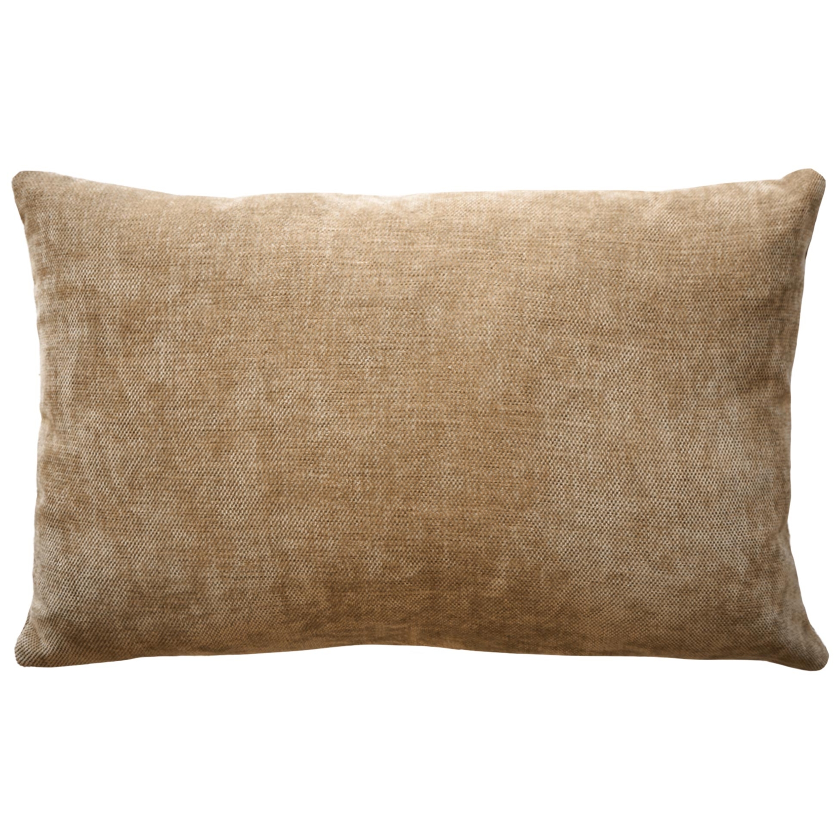 Coussin décoratif rectangulaire déhoussable en velours chenille, DOUCEUR D'INTÉRIEUR