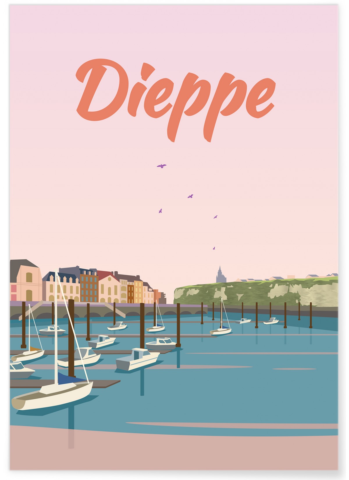 Affiche ville Dieppe, L'AFFICHERIE