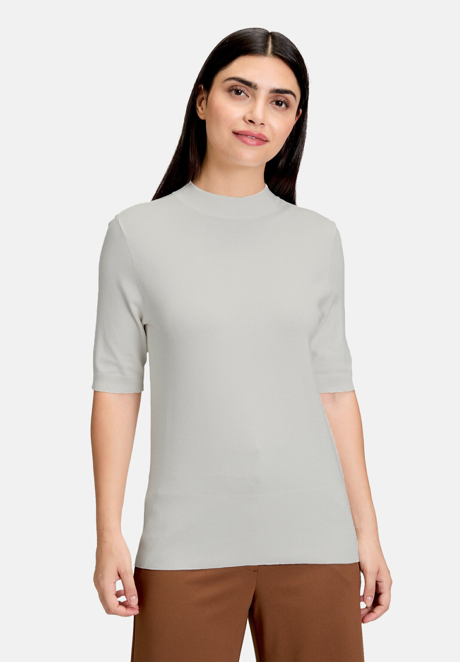 Pull-over en maille manches courtes, BETTY BARCLAY