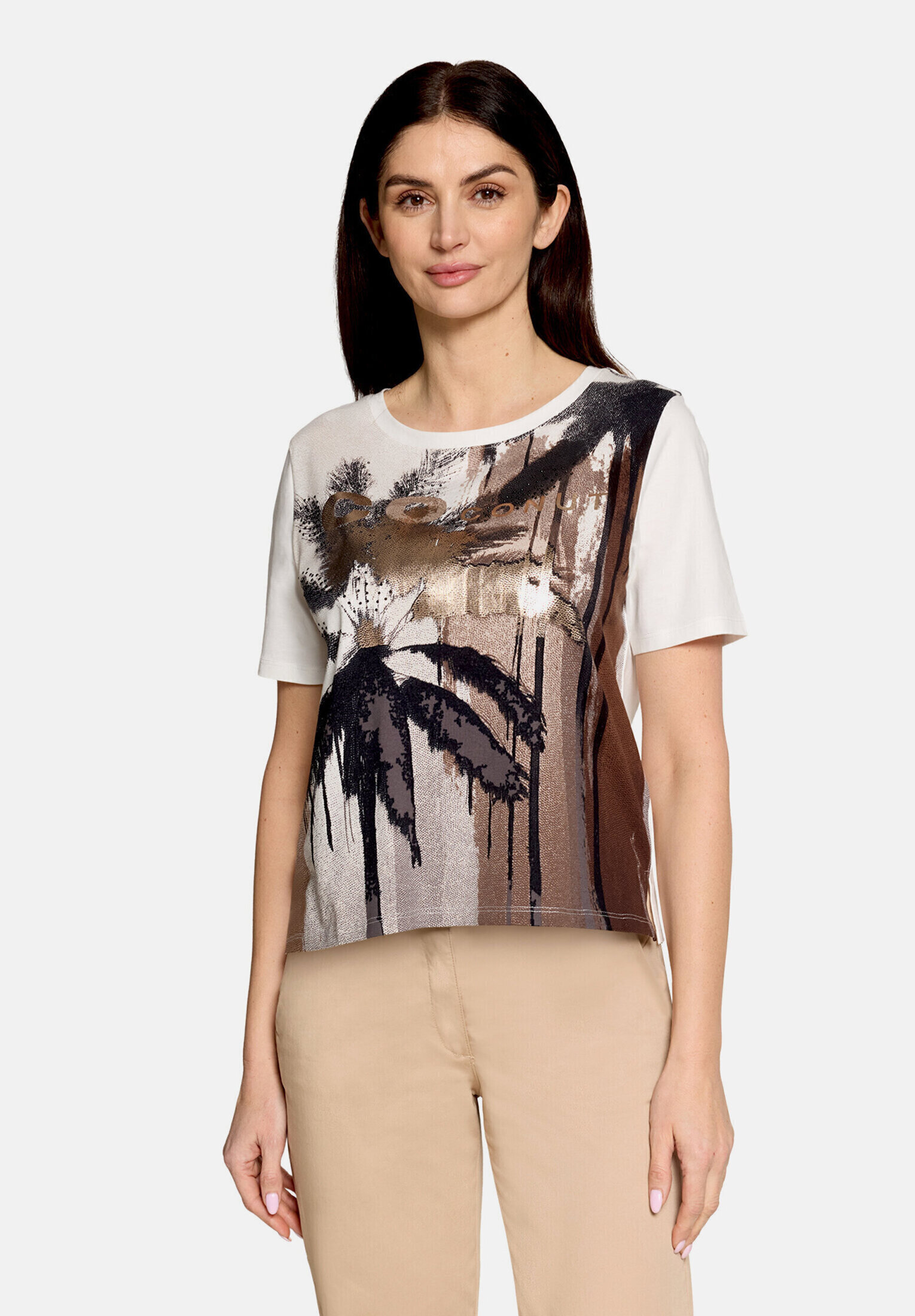 T-shirt basique à impression, BETTY BARCLAY