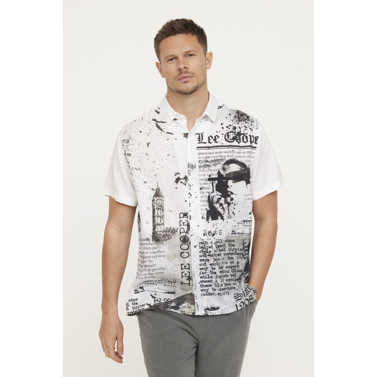 Chemise manches courtes Chemisette homme La Redoute