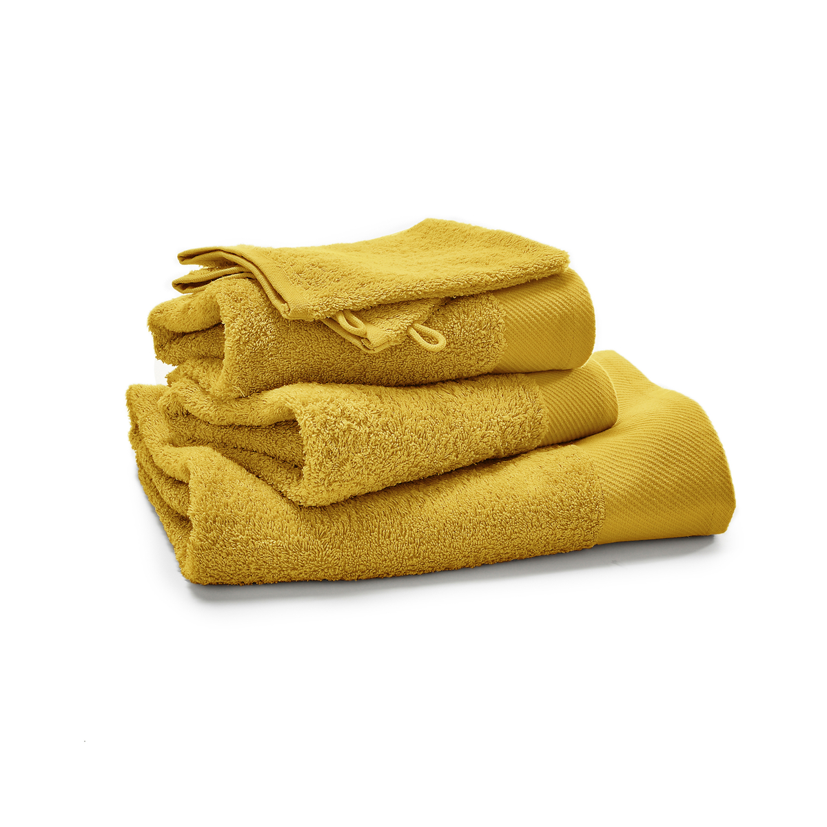 Product photograph of Scenario Plain Set Of 5 Towels 500g M from La Redoute UK