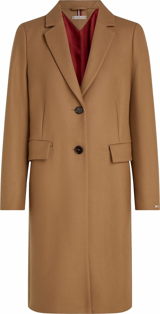 Tommy hilfiger belle classic wool coat on sale