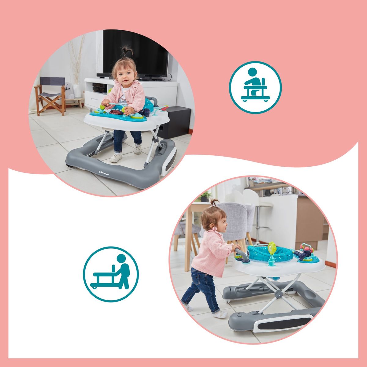 Trotteur voiture babymoov on sale