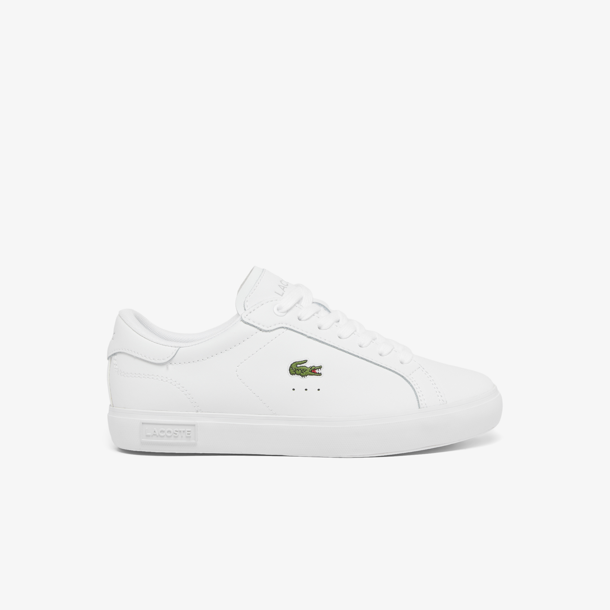 Sneakers Powercourt femme en cuir, LACOSTE