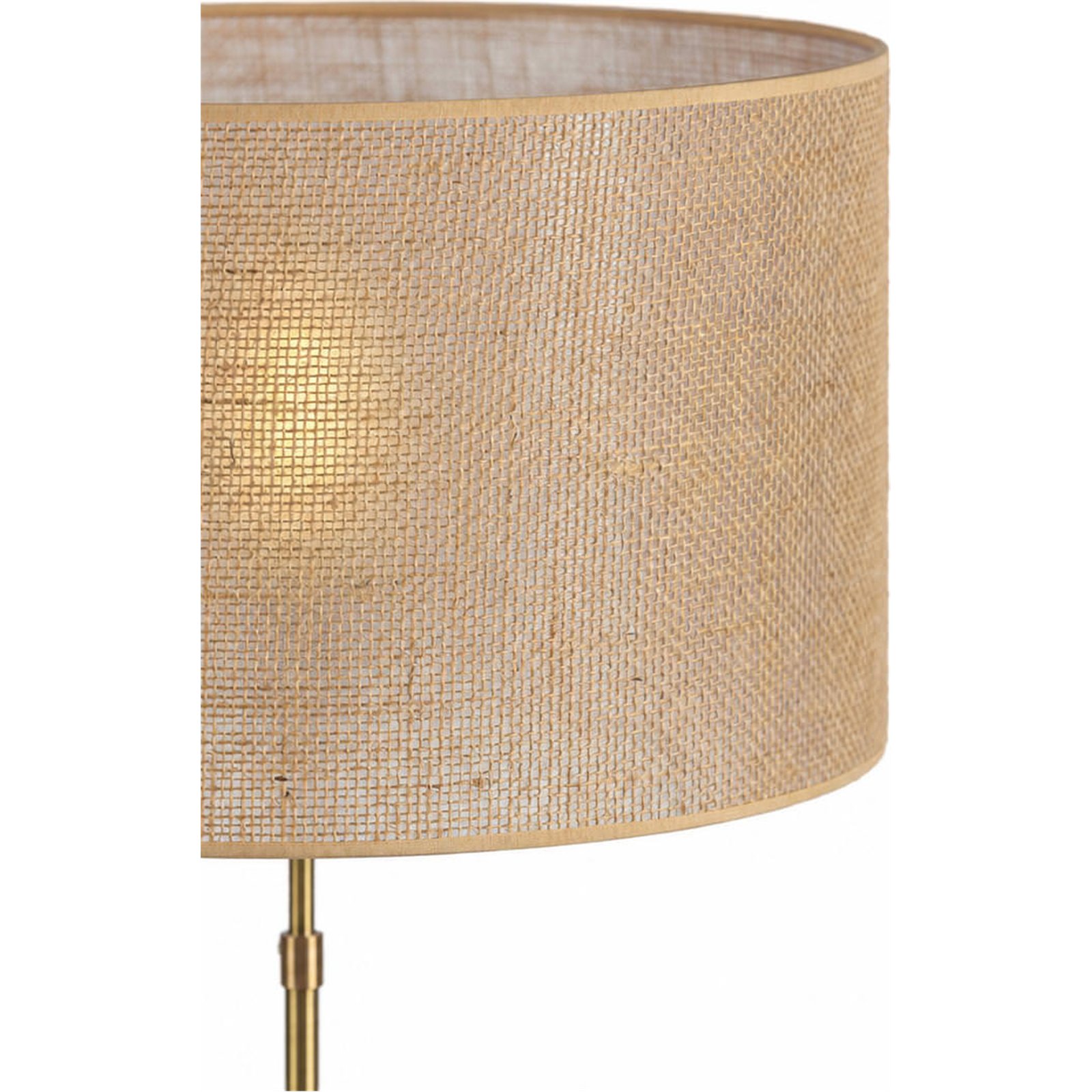 Abat-jour cylindrique en sisal tissé, RECOLLECTION