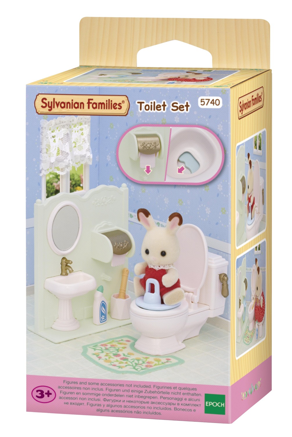 5740 Les toilettes, SYLVANIAN FAMILIES