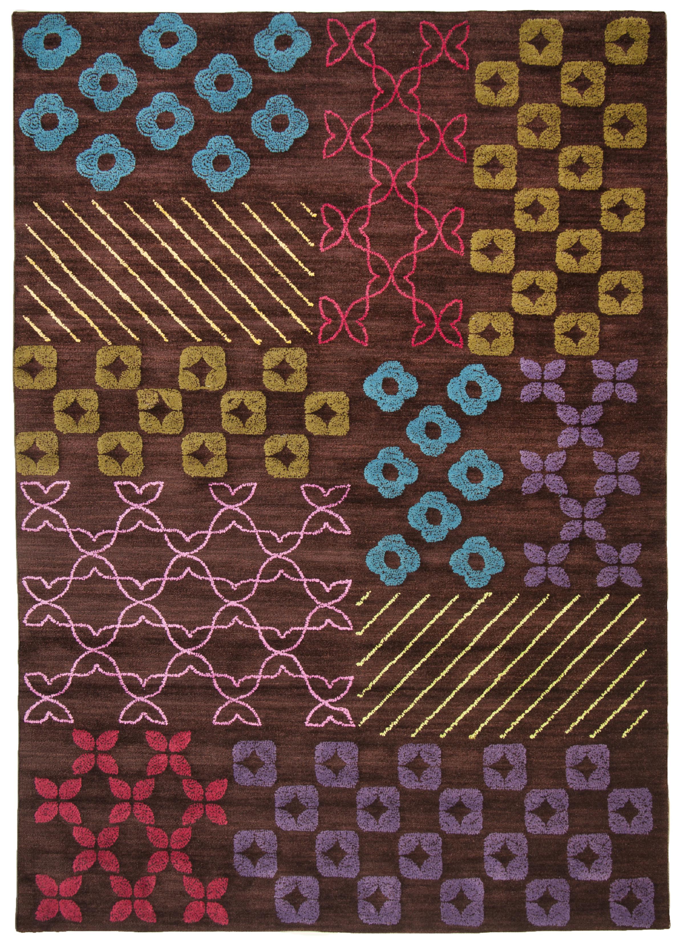 Tapis de salon tufté main - AMBIANCE, THEKO