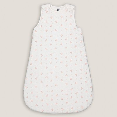 Cotton Muslin Sleeping Bag in Floral Print LA REDOUTE COLLECTIONS