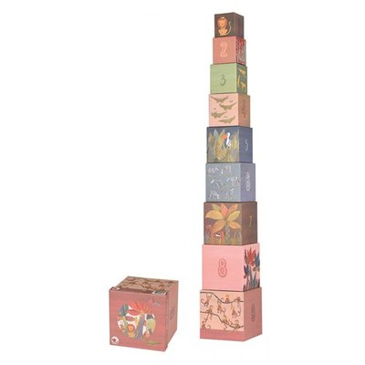 Egmont Toys Cubes à empiler Jungle. 15x15x15 cm. 3+ EGMONT TOYS
