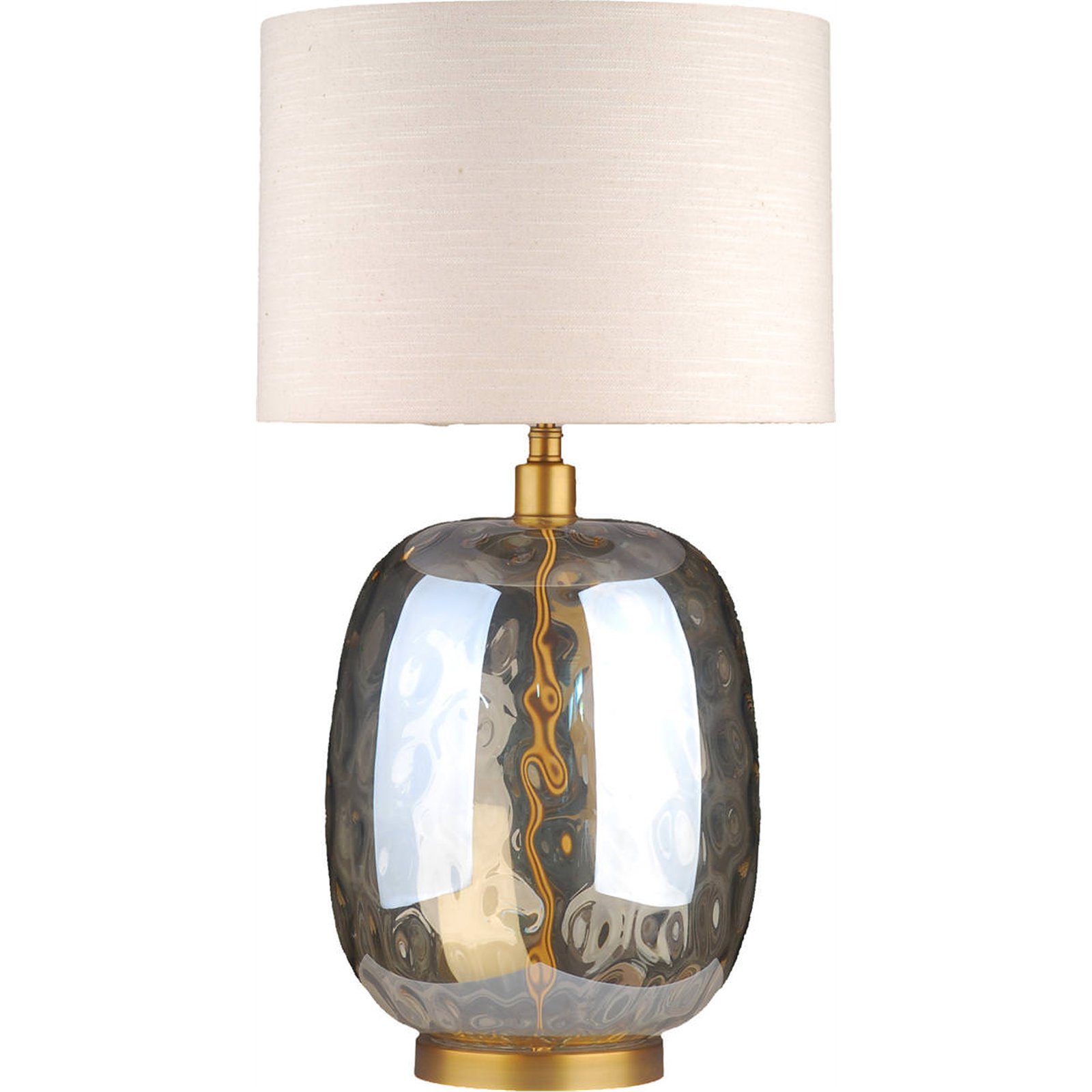 Lampe à poser en verre soufflé Couleur ambre Recollection | La Redoute